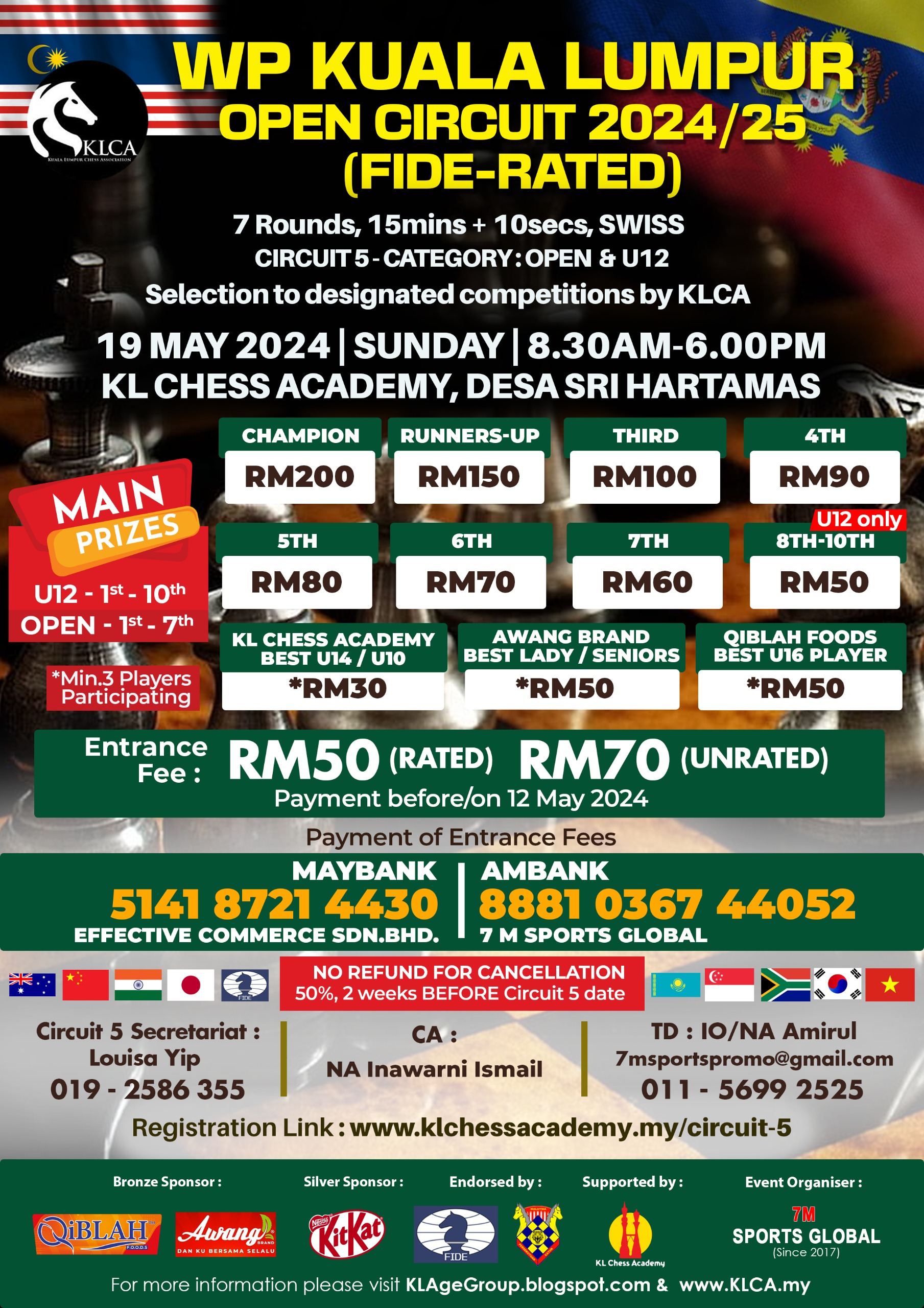 WP Kuala Lumpur Open Circuit 2024/25 – Circuit 5