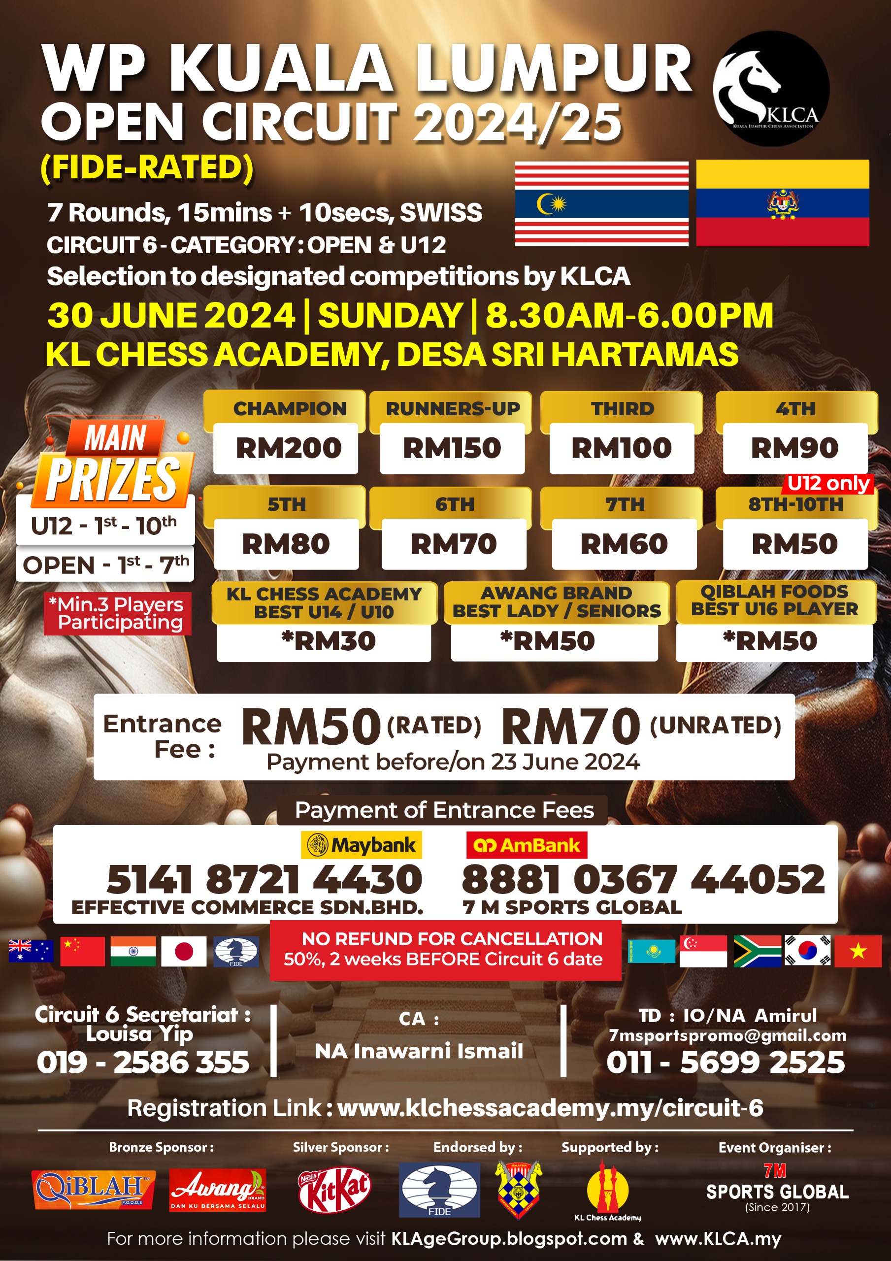 WP Kuala Lumpur Open Circuit 2024/25 – Circuit 6