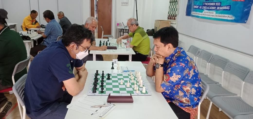 1st Malaysian National Seniors Chess Championship Photos – Tuesday, 7th November 2023