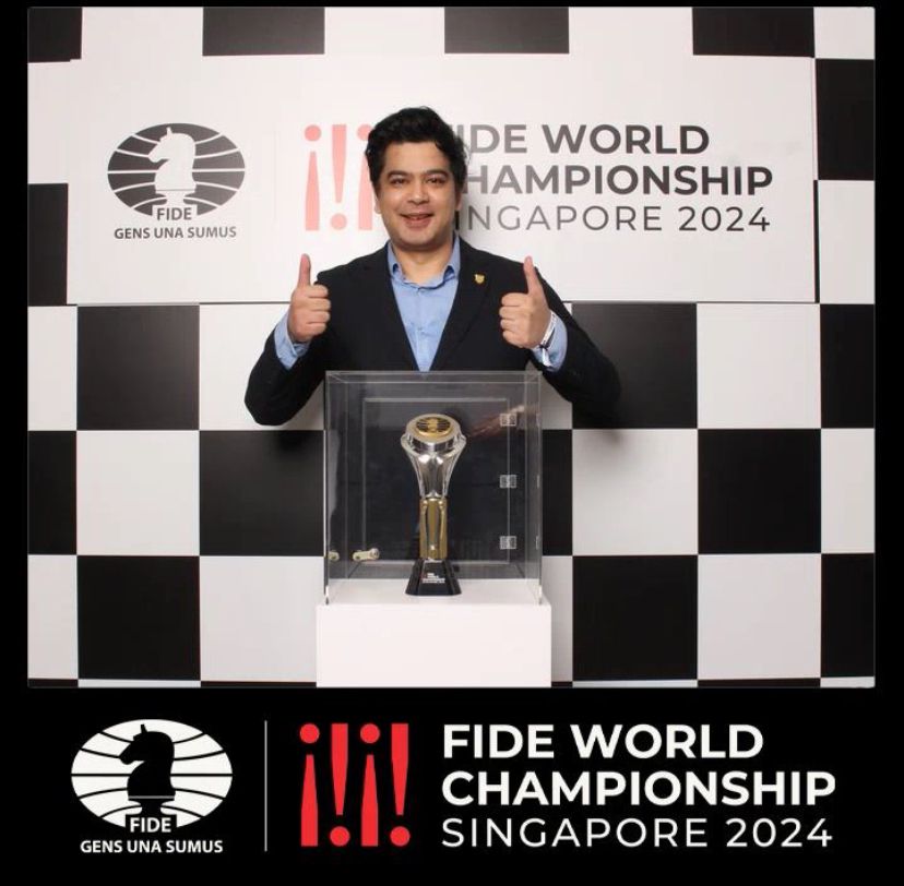 KLCA President at FIDE World Chess Championship 2024, Singapore Opening Ceremony