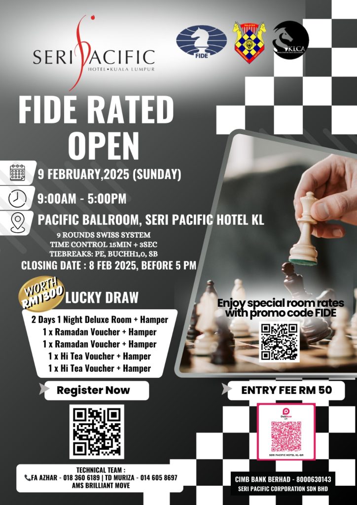 Seri Pacific FIDE Rated Open