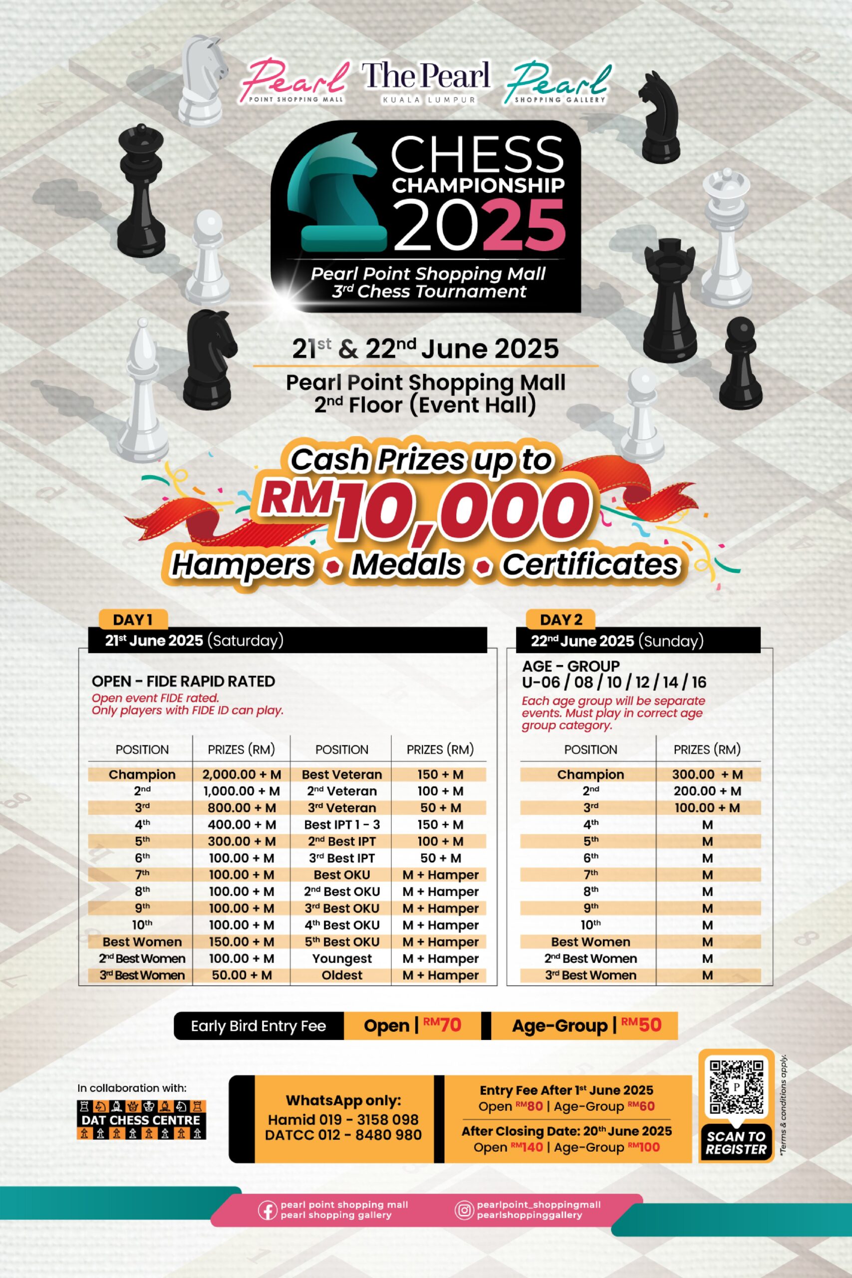 Pearl Point Shopping Mall 3rd Chess Tournament