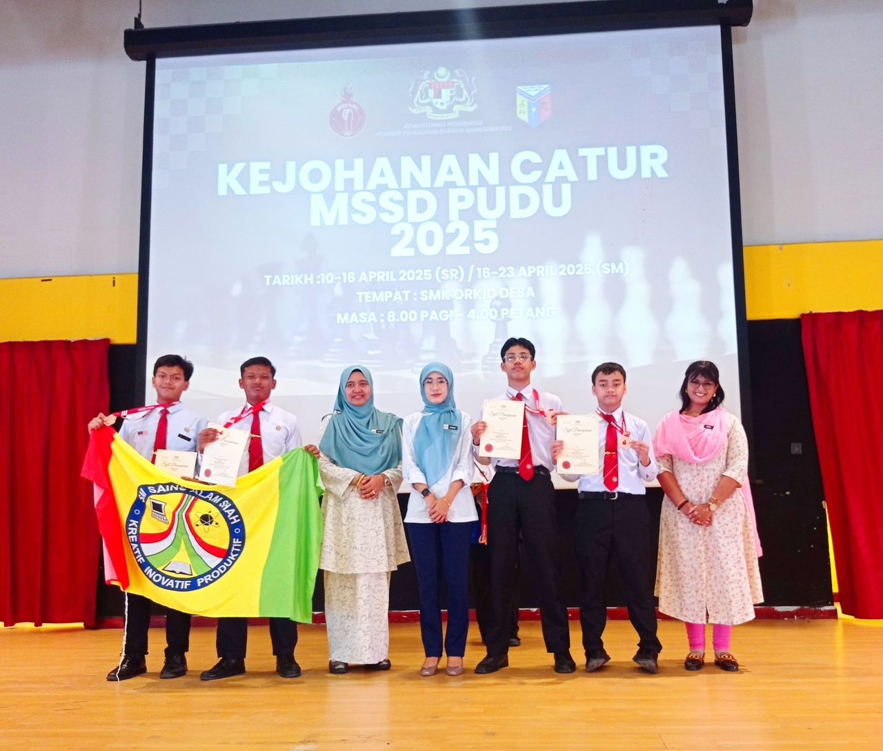 Kuala Lumpur Official Representative – 2nd National Inter-School Team Chess Championship 2025