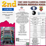 2nd CMC 1800 Classical Chess Busana Menara MARA