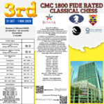 3rd CMC 1800 Classical Chess Busana Menara MARA
